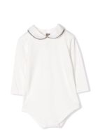 Little Bear Bodysuit With Collar Little Bear Bodysuit With Collar - Latte-tortora