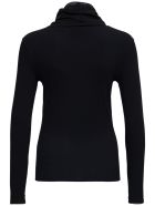 Antonelli Black Modal And Cashmere Sweater Antonelli Black Modal And Cashmere Sweater - Black