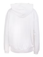 Woman White Loose-fit Hoodie With Vintage Logo Givenchy Woman White Loose-fit Hoodie With Vintage Logo - White
