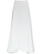 Jil Sander Long Flared White Skirt Jil Sander Long Flared White Skirt - White