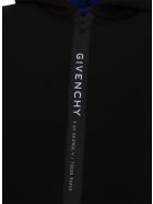Givenchy Logo Zip Hooded Jacket Givenchy Logo Zip Hooded Jacket - Nero