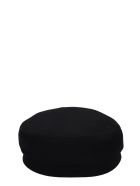 Isabel Marant Evie Hats In Black Wool Isabel Marant Evie Hats In Black Wool - black