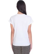 Balmain T-shirt In White Cotton Balmain T-shirt In White Cotton - Bianco