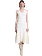 Dress In Beige Viscose Ami Alexandre Mattiussi Dress In Beige Viscose - 150