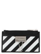 Off-white 'binder' Wallet Off-White 'binder' Wallet - Black&White