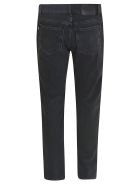 MSGM Destroyed Logo Jeans MSGM Destroyed Logo Jeans - black