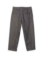 Balmain Unisex Gray Trousers Balmain Unisex Gray Trousers - Grigio