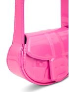 Forbitches High Frequency Shoulder Bag In Pink Patent Leather Forbitches High Frequency Shoulder Bag In Pink Patent Leather - Pink