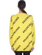 Balenciaga Knitwear In Yellow Cotton Balenciaga Knitwear In Yellow Cotton - yellow