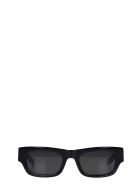 Flatlist Franky Sunglasses In Black Pvc Flatlist Franky Sunglasses In Black Pvc - black