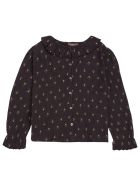 Emile Et Ida Jonquille Floral Cotton Shirt Emile Et Ida Jonquille Floral Cotton Shirt - Brown