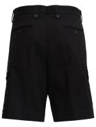 Dolce & Gabbana Five Pockets Bermuda Shorts In Black Jersey Dolce & Gabbana Five Pockets Bermuda Shorts In Black Jersey - Black