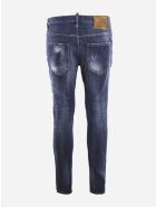 Dsquared2 Slim-fit Jeans In Stretch Cotton With A Faded Effect - Blue