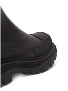 Alexander McQueen Tread Slick Chelsea Ankle Boots In Black Leather Alexander McQueen Tread Slick Chelsea Ankle Boots In Black Leather - Black