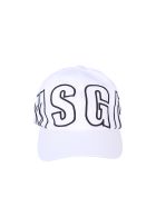 Branded Baseball Hat MSGM Branded Baseball Hat