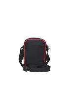 Alexander Mcqueen Mini Messenger Logo Bag Alexander McQueen Mini Messenger Logo Bag - Black