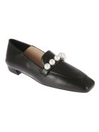 Stuart Weitzman Mickee Pearls Loafers Stuart Weitzman Mickee Pearls Loafers - Black