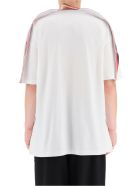 Y/Project T-shirt With Two-tone Bands Y/Project T-shirt With Two-tone Bands - WHITE GREY STRIPE (White)