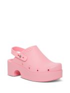 Xocoi Pink Recycled Rubber Clogs With Logo Xocoi Pink Recycled Rubber Clogs With Logo - Pink