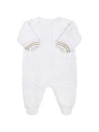 Balmain Black Set For Babykids With Black Logo Balmain Black Set For Babykids With Black Logo - White