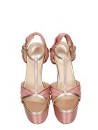 Elie Saab Sandals In Rose-pink Satin Elie Saab Sandals In Rose-pink Satin - rose-pink