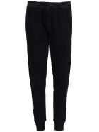 Dsquared2 Black Cotton Jogger With Print Dsquared2 Black Cotton Jogger With Print - Black