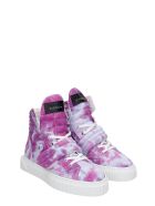 Gienchi Hypnos Sneakers In Viola Canvas Gienchi Hypnos Sneakers In Viola Canvas - Viola