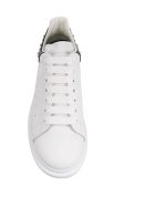 Man White Oversize Sneakers With Studs On The Spoiler Alexander McQueen Man White Oversize Sneakers With Studs On The Spoiler - White/black