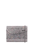Jimmy Choo Candy Clutch In Silver Acrylic Jimmy Choo Candy Clutch In Silver Acrylic - silver