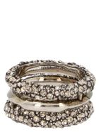 'punk Triple' Ring Alexander McQueen 'punk Triple' Ring - Argento