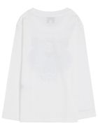 Kenzo Kids Long Sleeved T-shirt With Tiger Print Kenzo Kids Long Sleeved T-shirt With Tiger Print - White