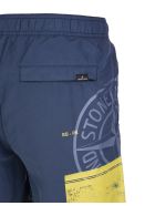 Navy Blue Block Swim Shorts Man Stone Island Navy Blue Block Swim Shorts Man - Avio