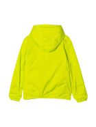 Save the Duck Yellow Waterproof Jacket Save the Duck Yellow Waterproof Jacket - Giallo verde