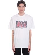 Throwback T-shirt In White Cotton Throwback T-shirt In White Cotton - white