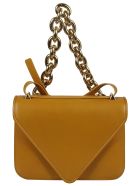 Envelope Shoulder Bag Bottega Veneta Envelope Shoulder Bag - Brown/Gold