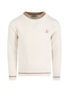 Dondup Ivory Sweater For Boy Dondup Ivory Sweater For Boy - Ivory