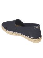 Embroidered Logo Espadrillas Saint Laurent Embroidered Logo Espadrillas - Black