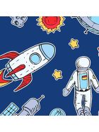 Astronauts Print Boy's Swim Briefs MC2 Saint Barth Astronauts Print Boy's Swim Briefs