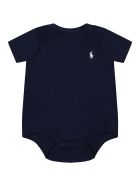 Ralph Lauren Blue Body For Baby Kids With Pony Logo Ralph Lauren Blue Body For Baby Kids With Pony Logo - Blue