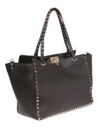 Valentino Garavani Medium Tote Rockstud Valentino Garavani Medium Tote Rockstud - No Nero
