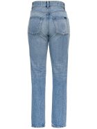 Saint Laurent Five-pockets High-waisted Denim Jeans Saint Laurent Five-pockets High-waisted Denim Jeans - Hawaii Blue