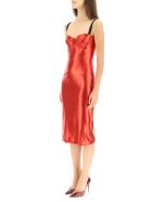 Dolce & Gabbana Laminated Corset Dress Dolce & Gabbana Laminated Corset Dress - Rosso