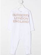 Burberry Cleo White Cotton Set With Logo Burberry Cleo White Cotton Set With Logo - White