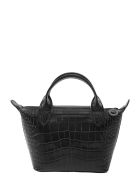 Longchamp Le Pliage Cuir - Top Handle Bag Xs Longchamp Le Pliage Cuir - Top Handle Bag Xs - Black
