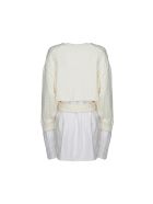 Cardigan T by Alexander Wang Cardigan - Ivorywhite