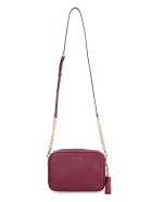 MICHAEL Michael Kors Jet Set Leather Camera Bag MICHAEL Michael Kors Jet Set Leather Camera Bag - Burgundy