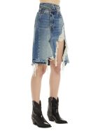 R13 Skirt R13 Skirt - Light blue