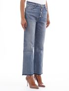AMIRI Jeans Glitter Track AMIRI Jeans Glitter Track - Light blue