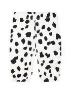 Stella McCartney Kids White Tracksuit For Babykids With Dalmatian Print Stella McCartney Kids White Tracksuit For Babykids With Dalmatian Print - White