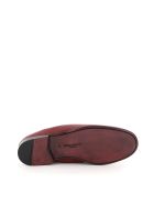 Ariosto Loafers With Coat Of Arms Embroidery Dolce & Gabbana Ariosto Loafers With Coat Of Arms Embroidery - Bordeau